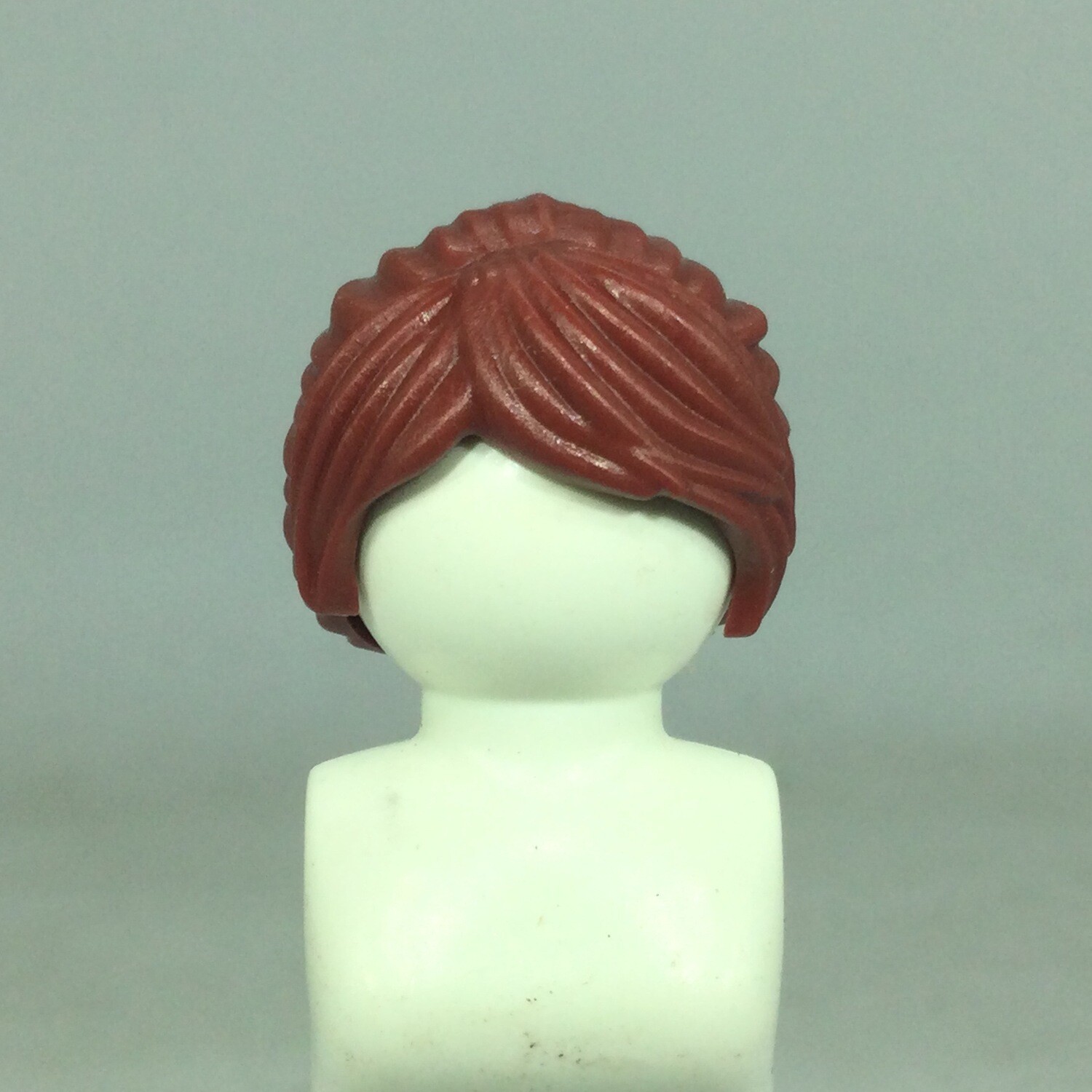 playmobil perruque Cheveux auburn attachés 11625