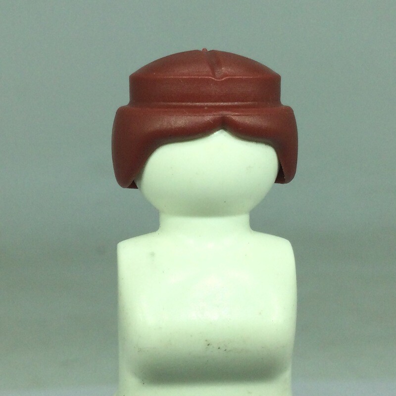 playmobil perruque Cheveux auburn catogan 11622