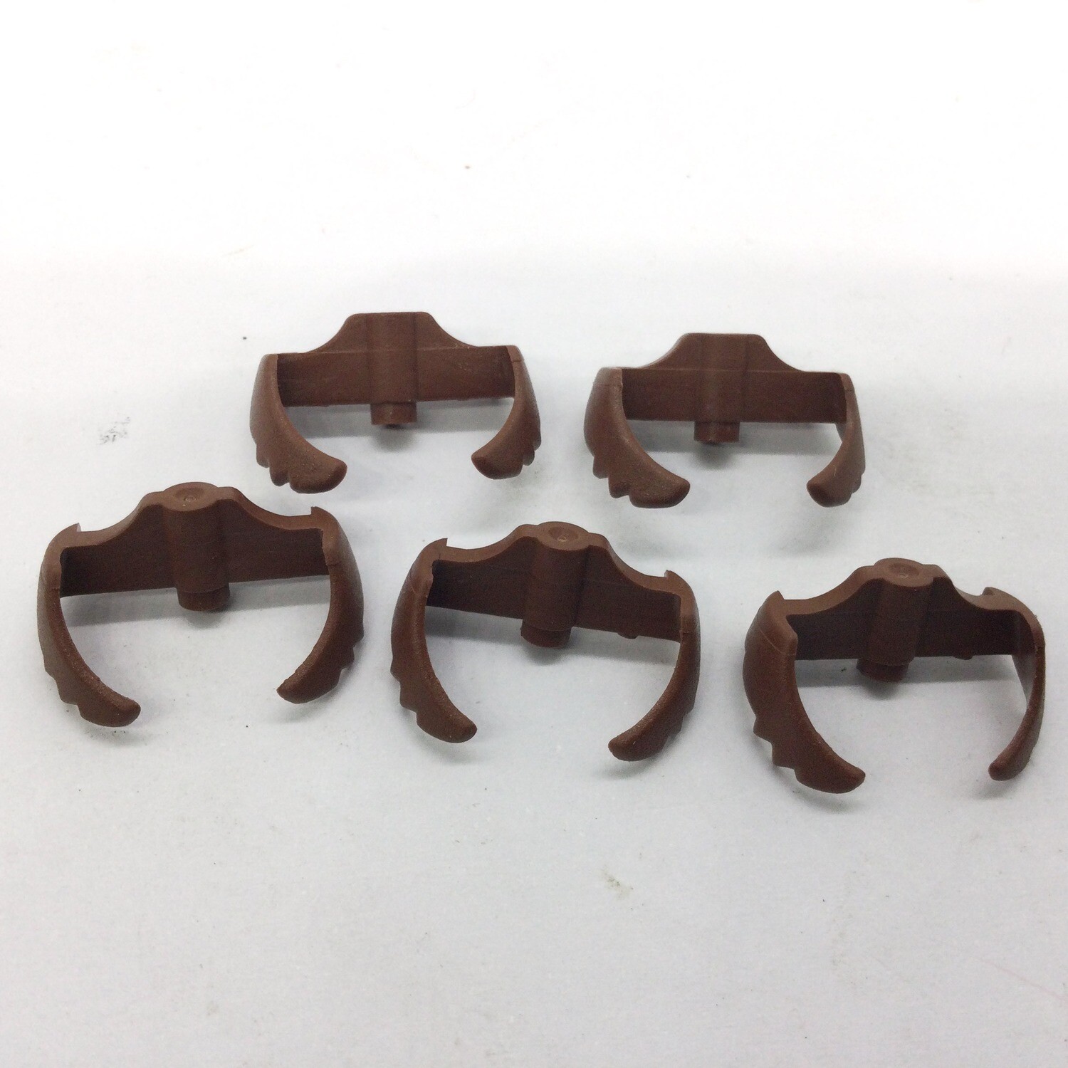 playmobil 5 barbes favoris marron 11489