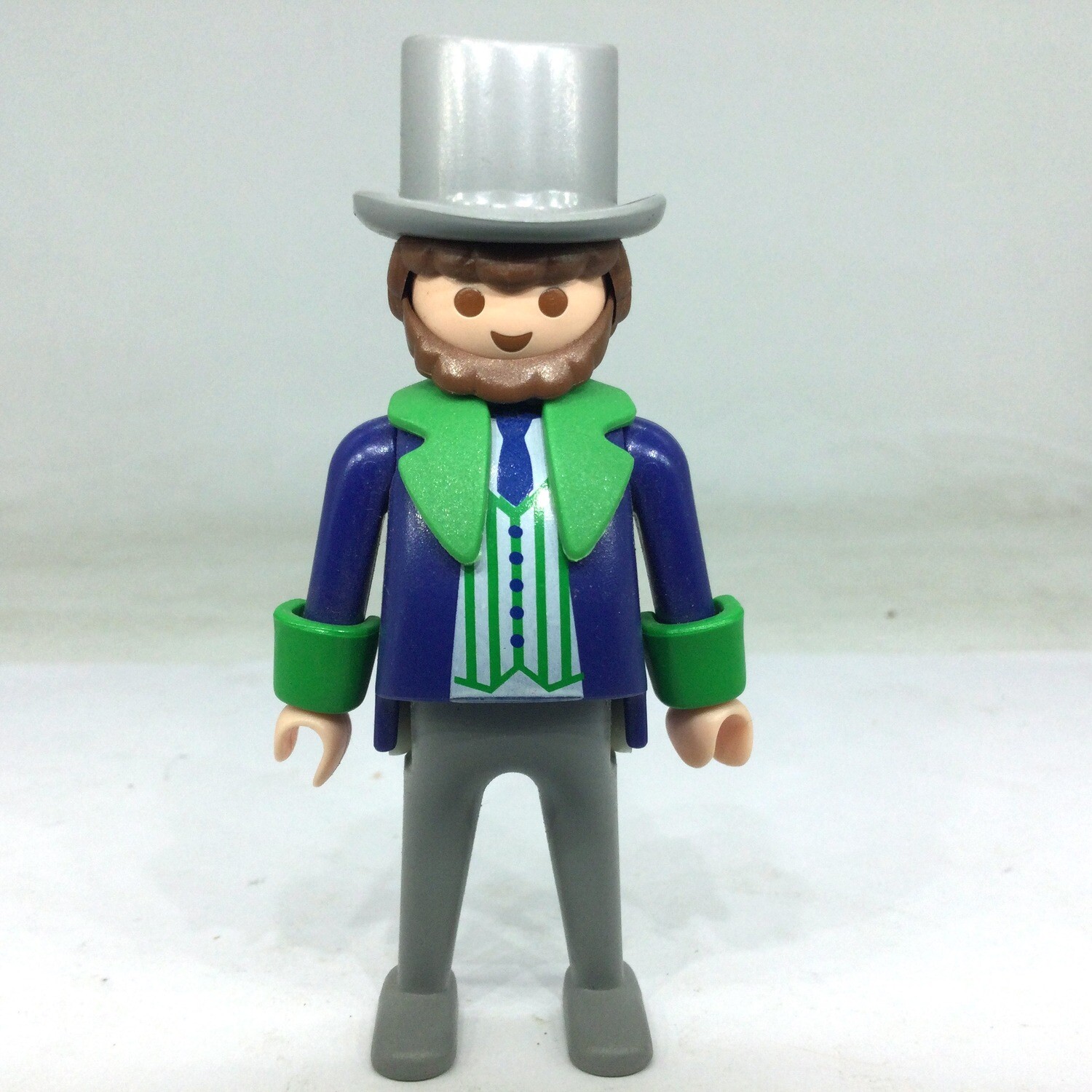 Playmobil homme 1900 marine et vert