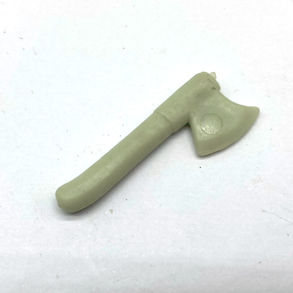 playmobil hache rustique grise