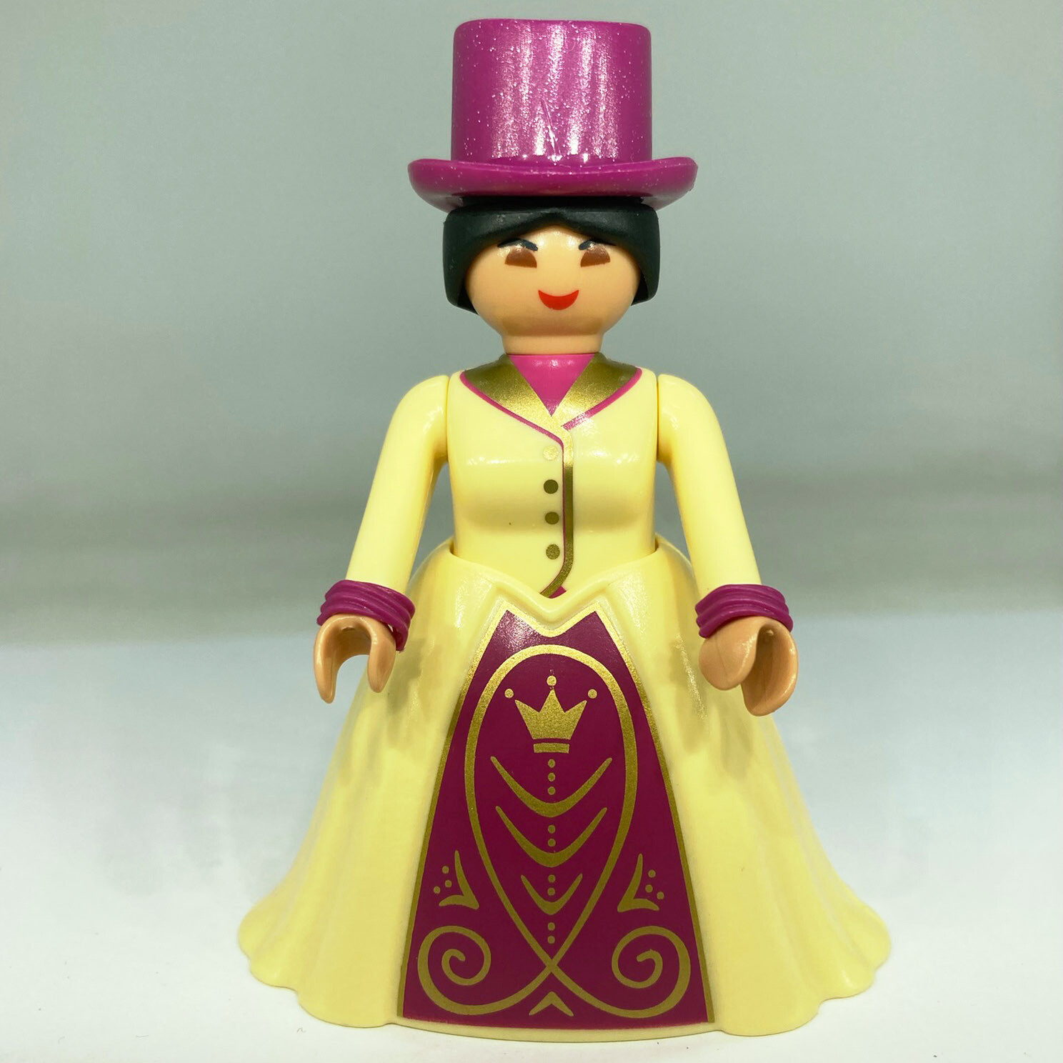 Playmobil femme 1900 en robe crème