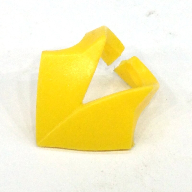 playmobil col jaune officier