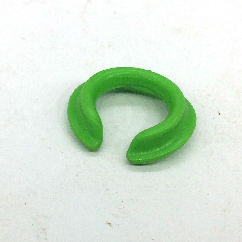 playmobil col bourrelé vert