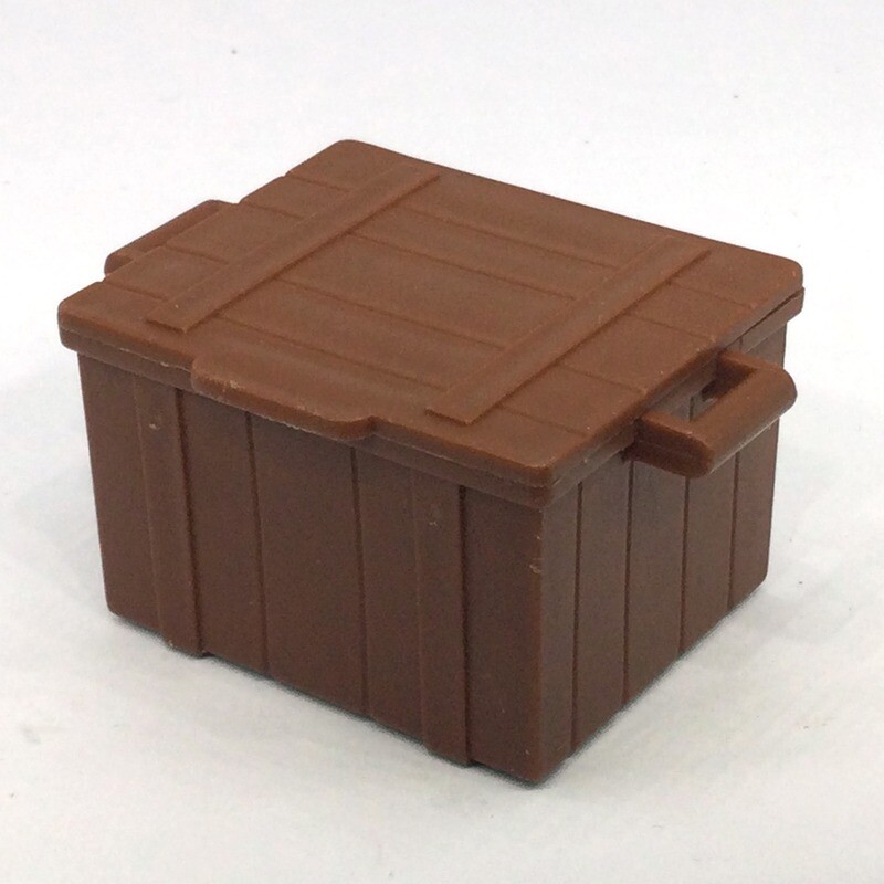 Playmobil caisse marron vintage Playmobil caisse marron vintage