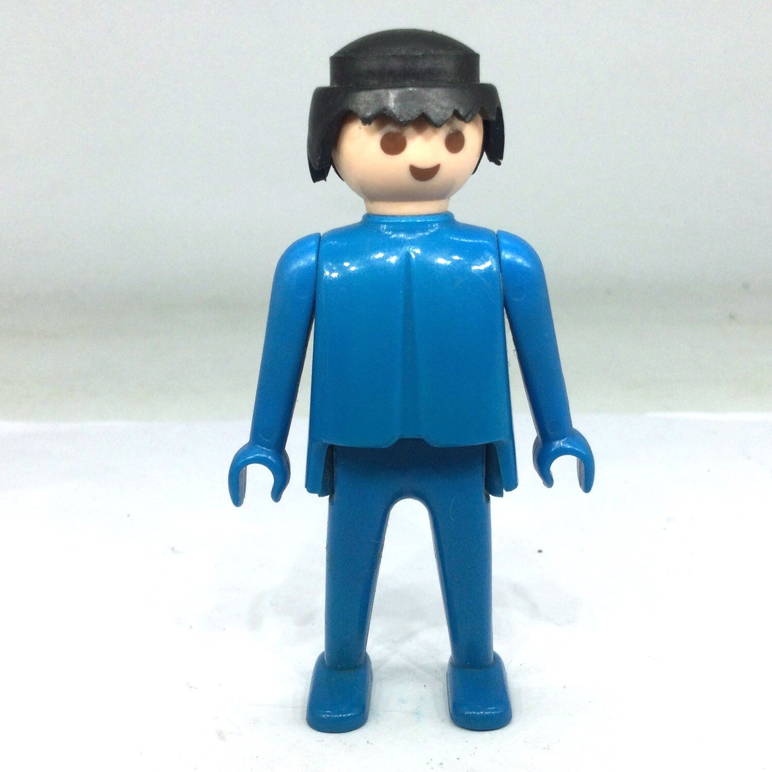 Playmobil homme bleu uni vintage