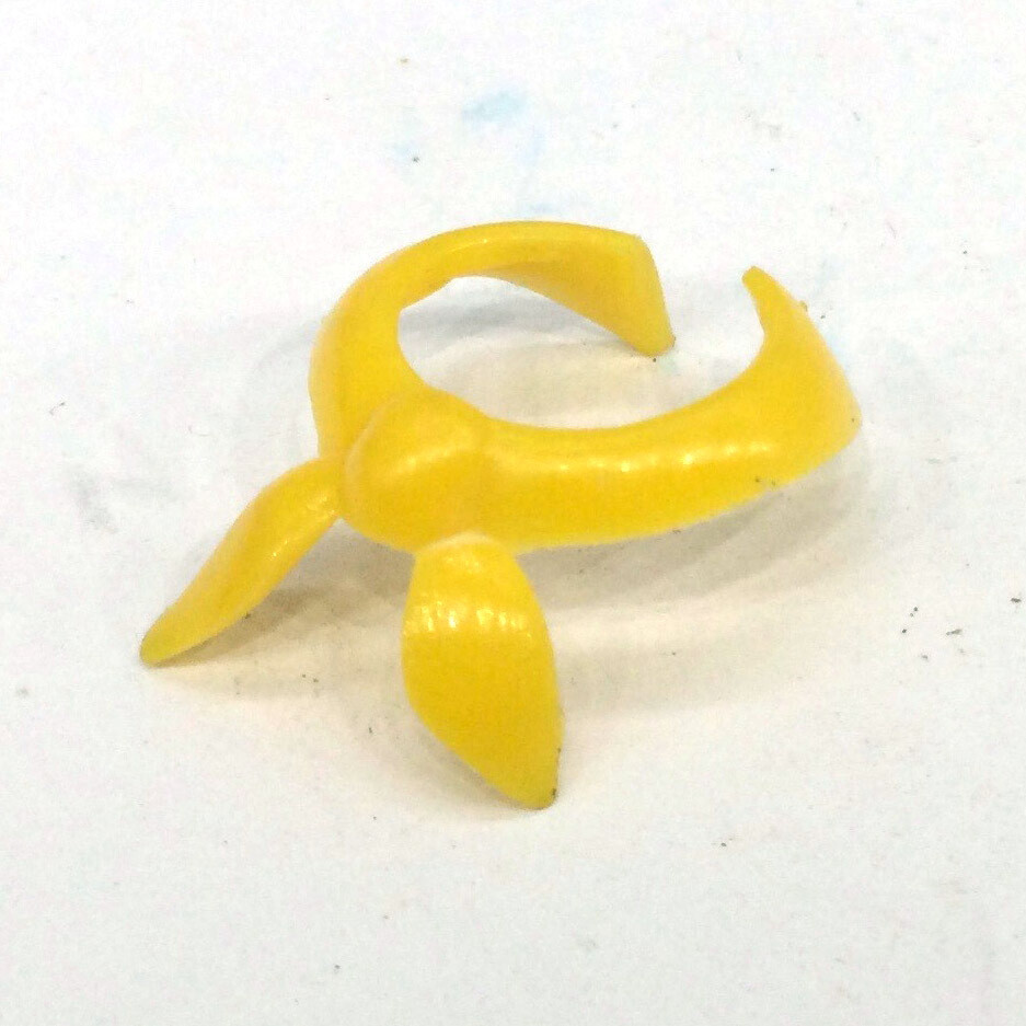 playmobil foulard jaune vintage