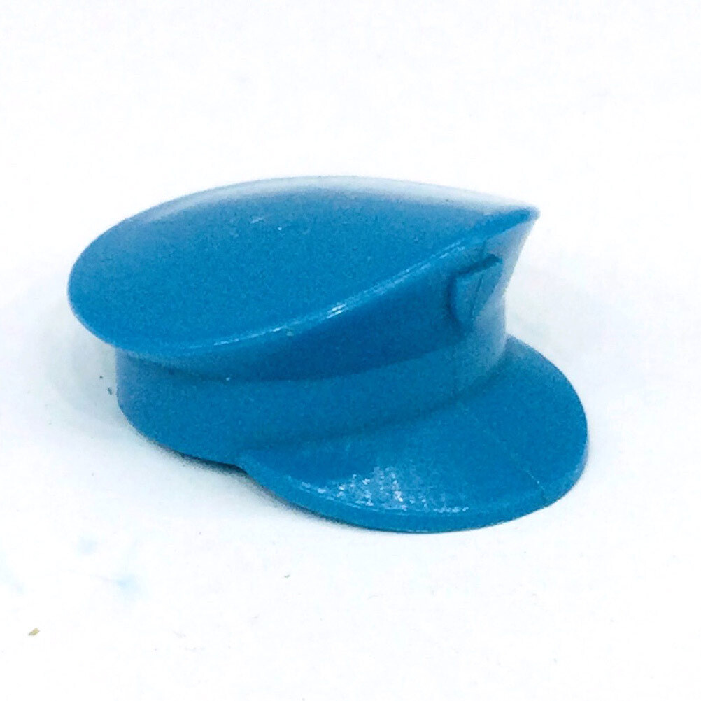 Playmobil casquette pompiste bleu vintage