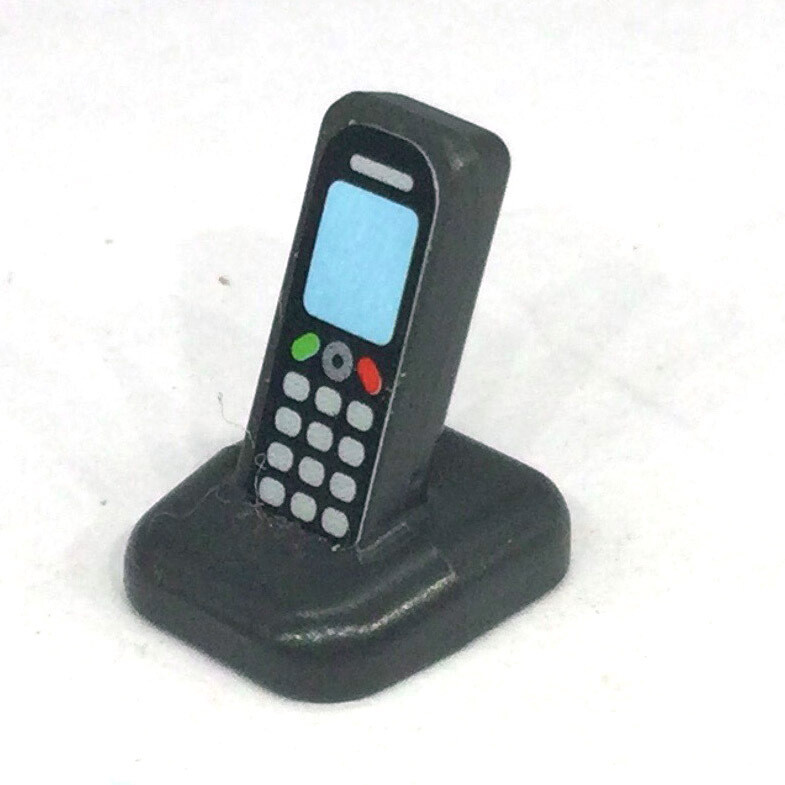 playmobil téléphone sur sa base