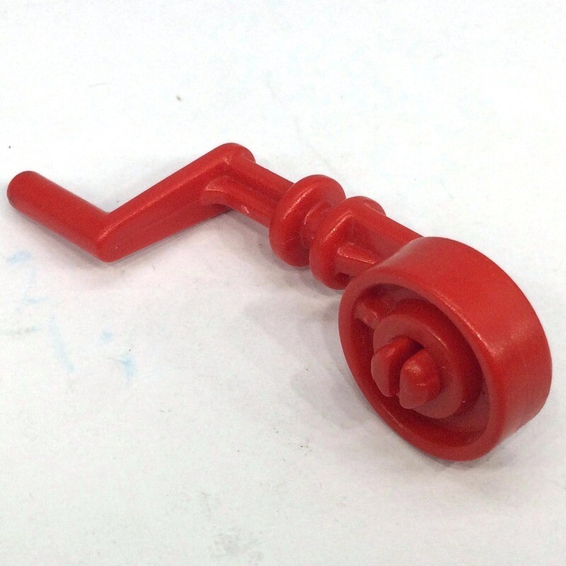 Playmobil petite roue de remorque rouge