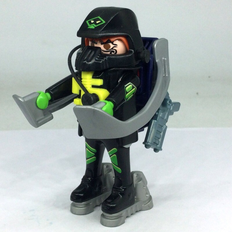 playmobil pirate de l'espace volant