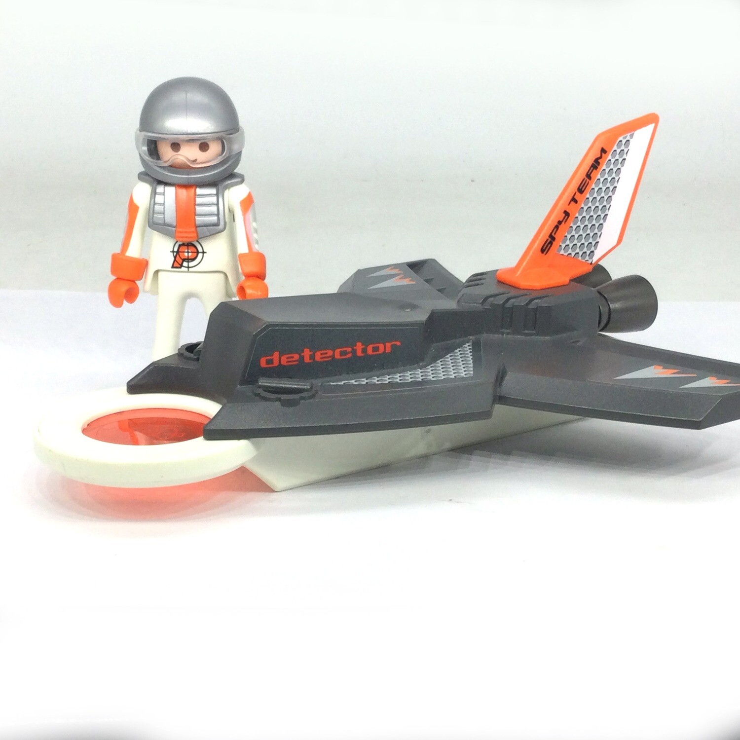 playmobil jet detecteur de métaux top agent