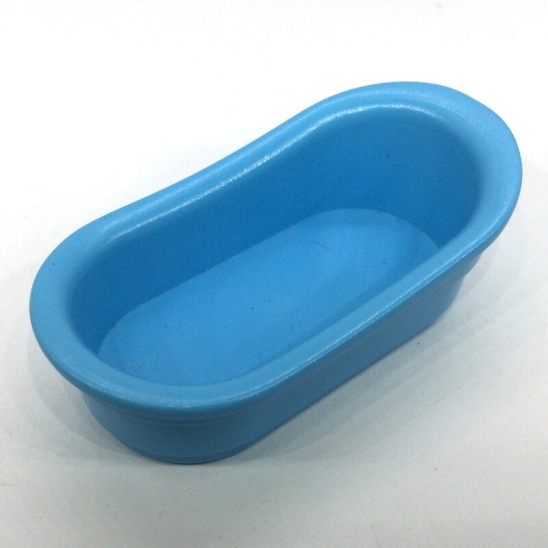 Playmobil baignoire bassine bleu