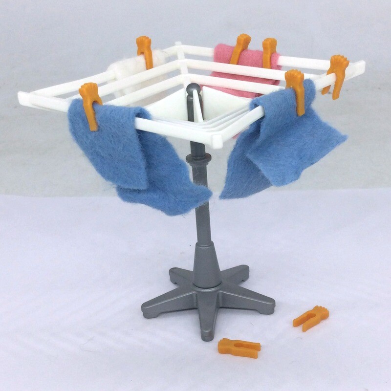 playmobil etendoir à linge