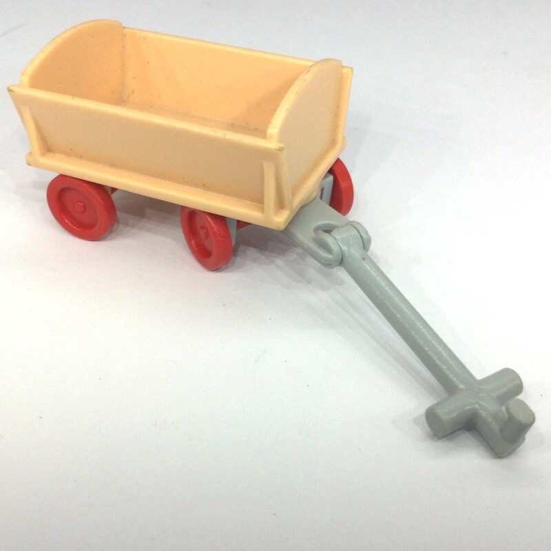 Playmobil cariole à main beige