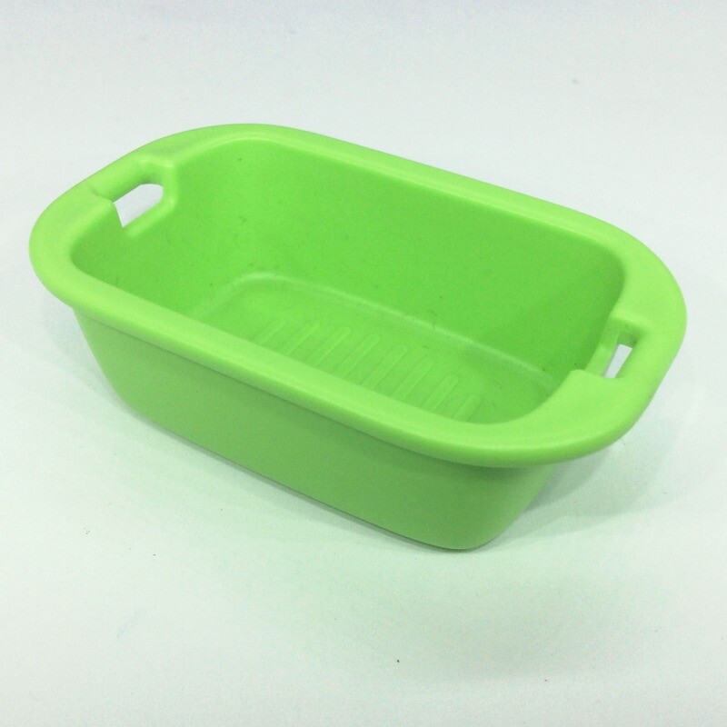 Playmobil baignoire bassine verte