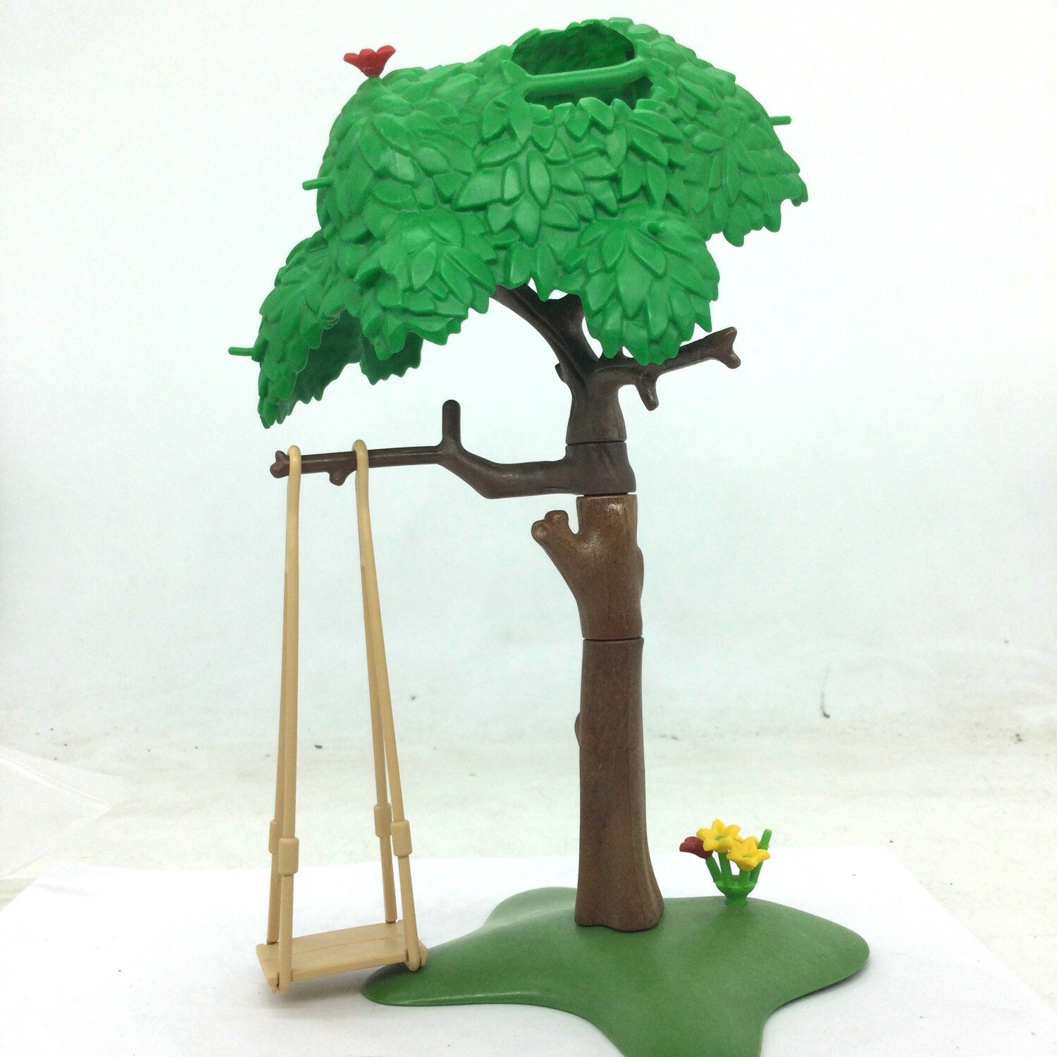 Playmobil arbre avec balançoire