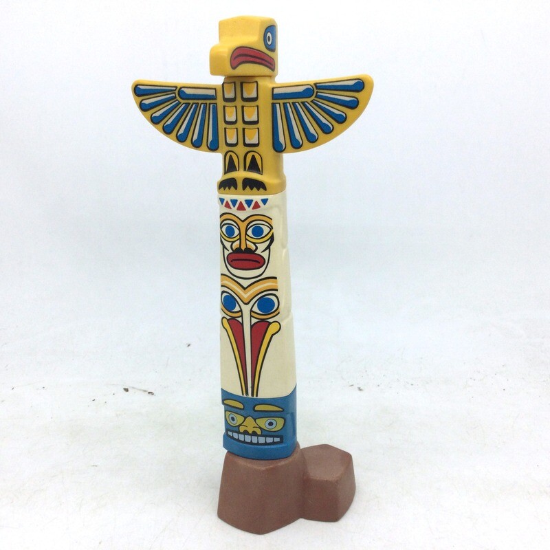 playmobil totem indien décoré