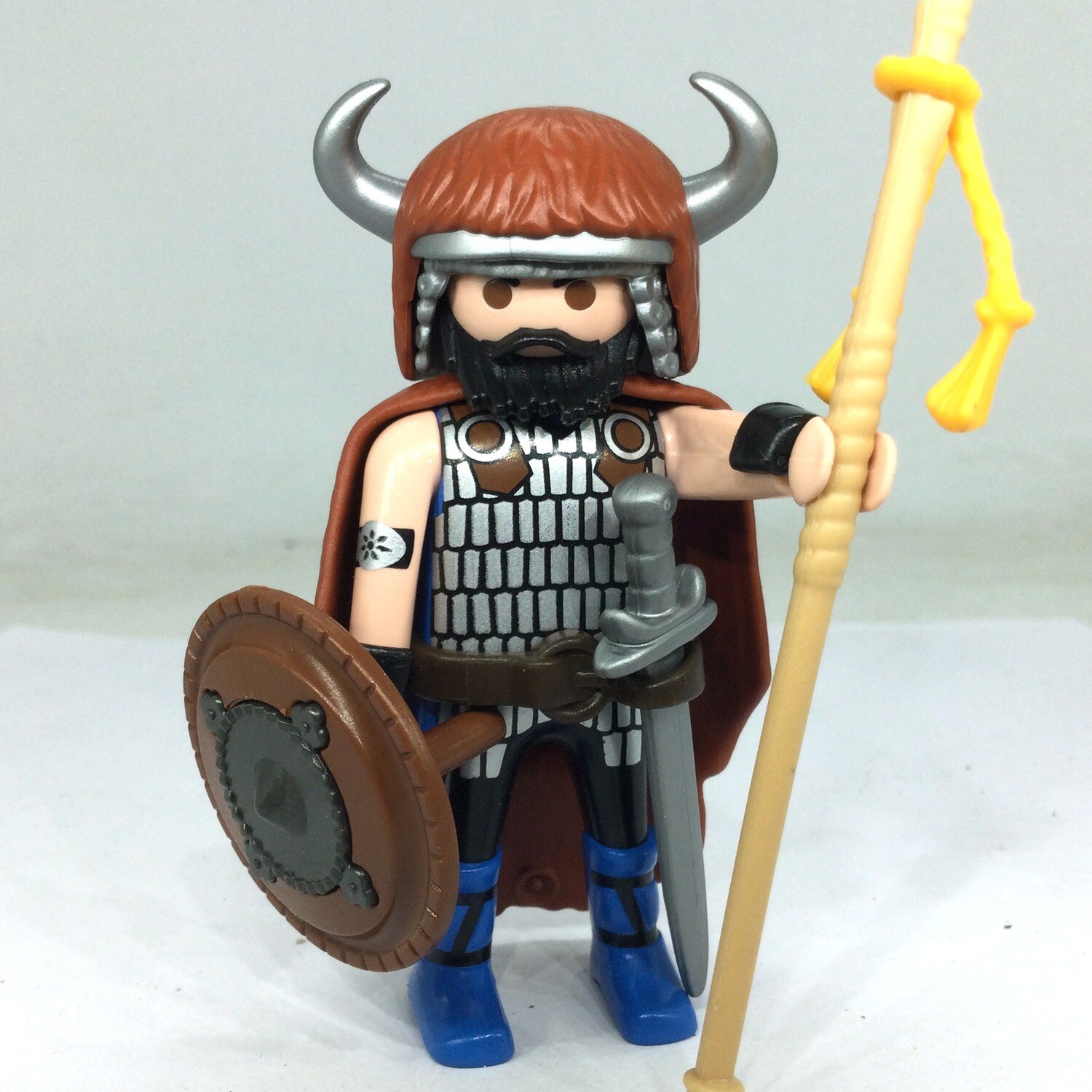 playmobil barbare en fourrure