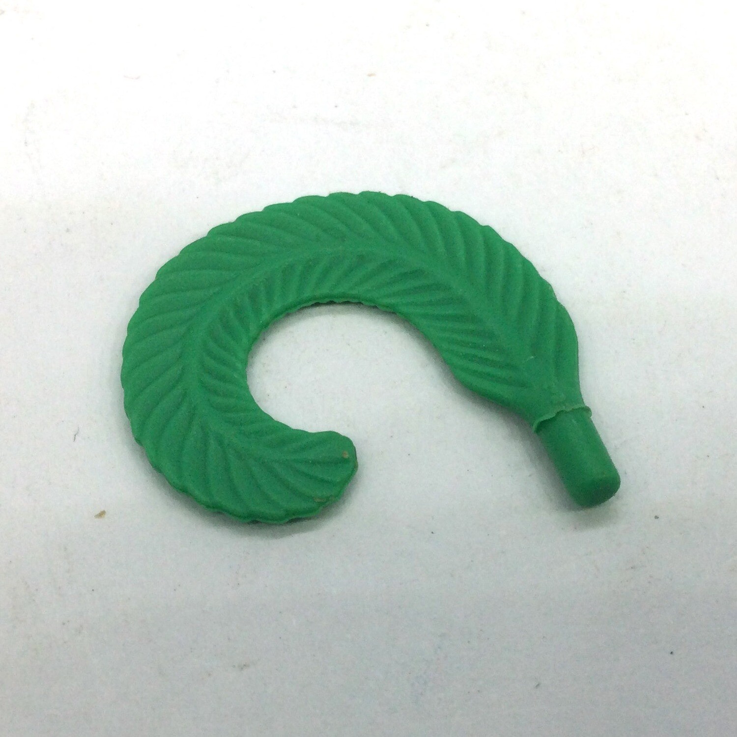 Playmobil plume verte courbe