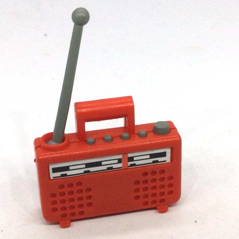 playmobil radio transistor orange playmobil radio transistor orange
