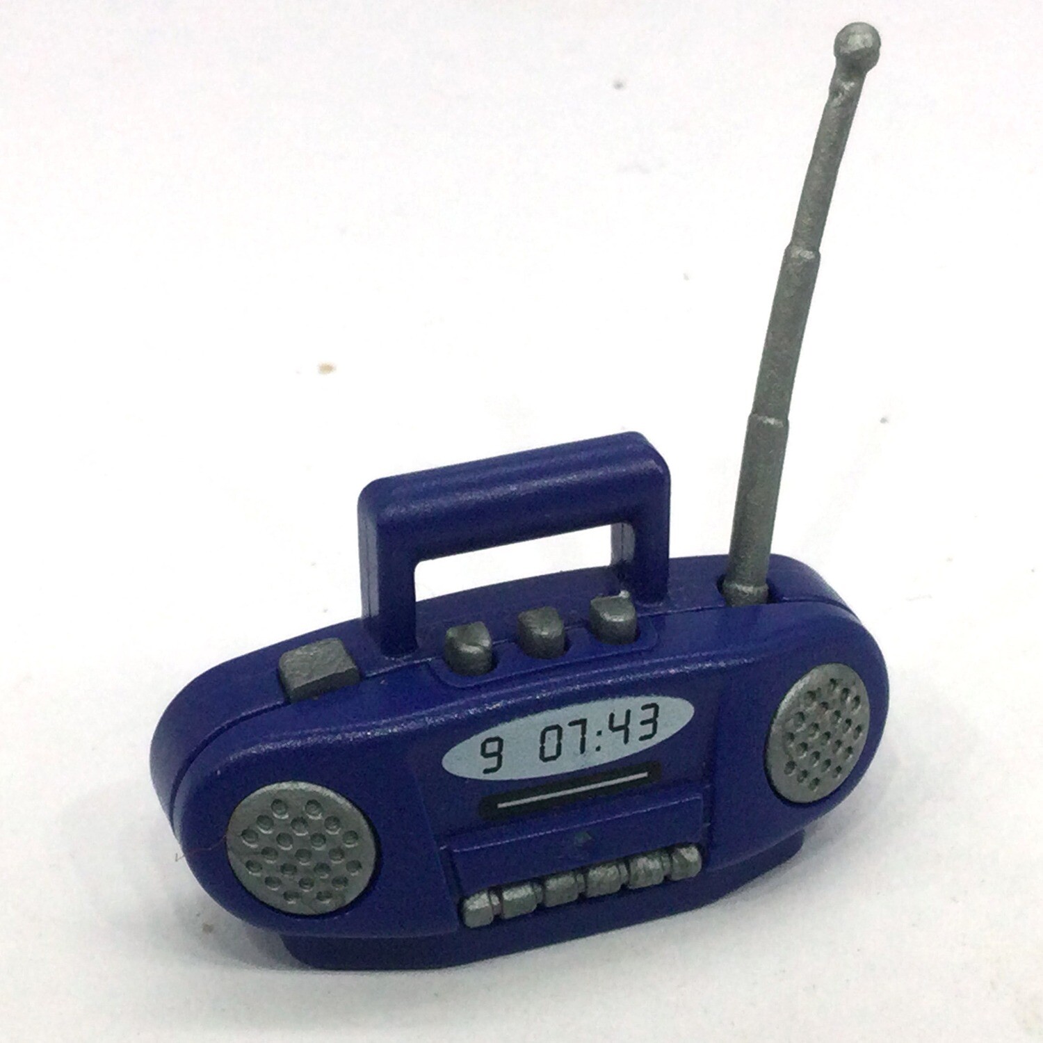 playmobil radio transistor bleu