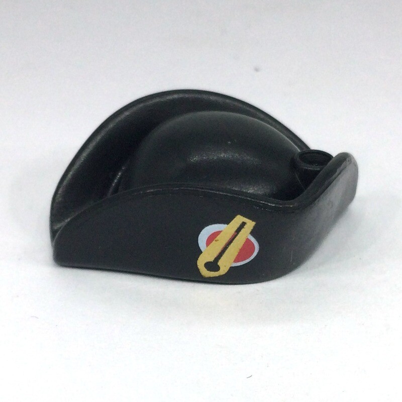 Playmobil tricorne noir à cocarde
