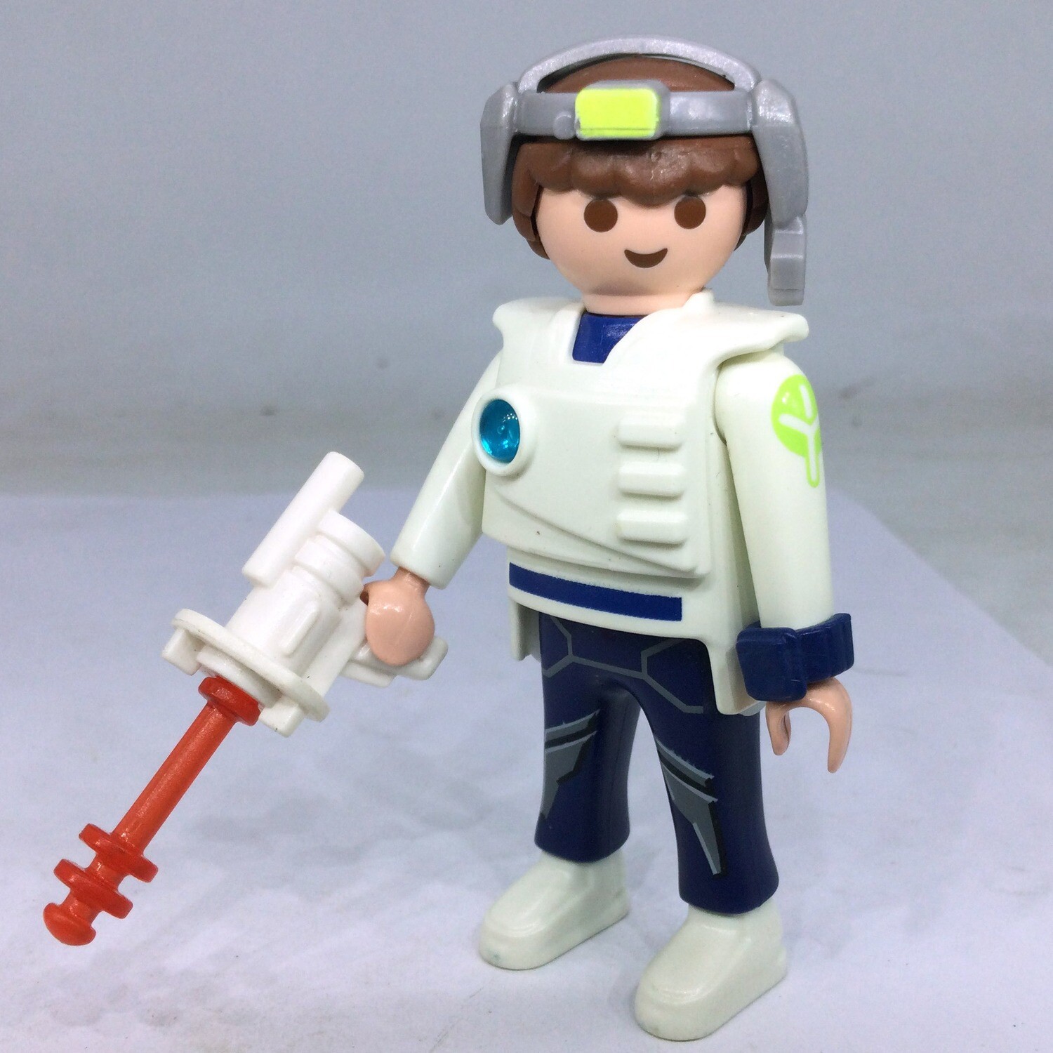 playmobil top agent espace en blanc