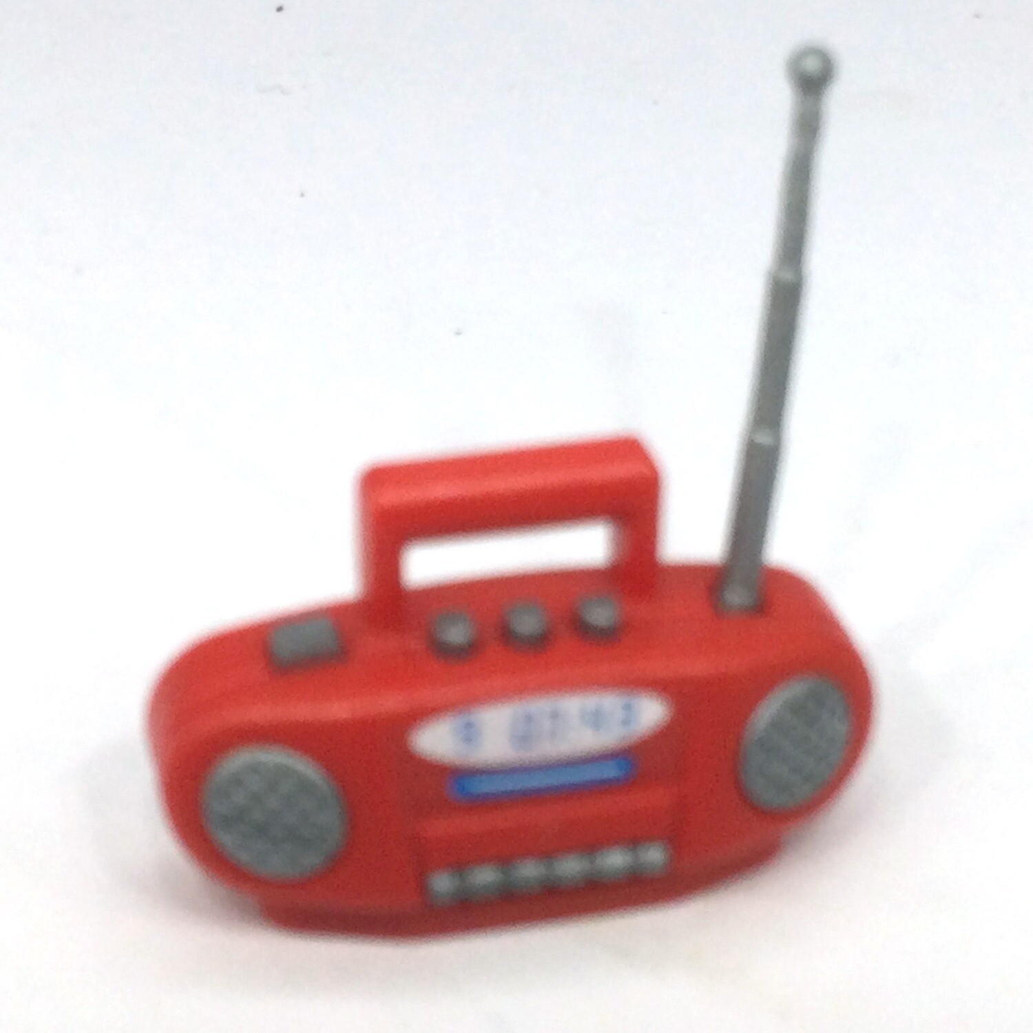 playmobil radio transistor rouge