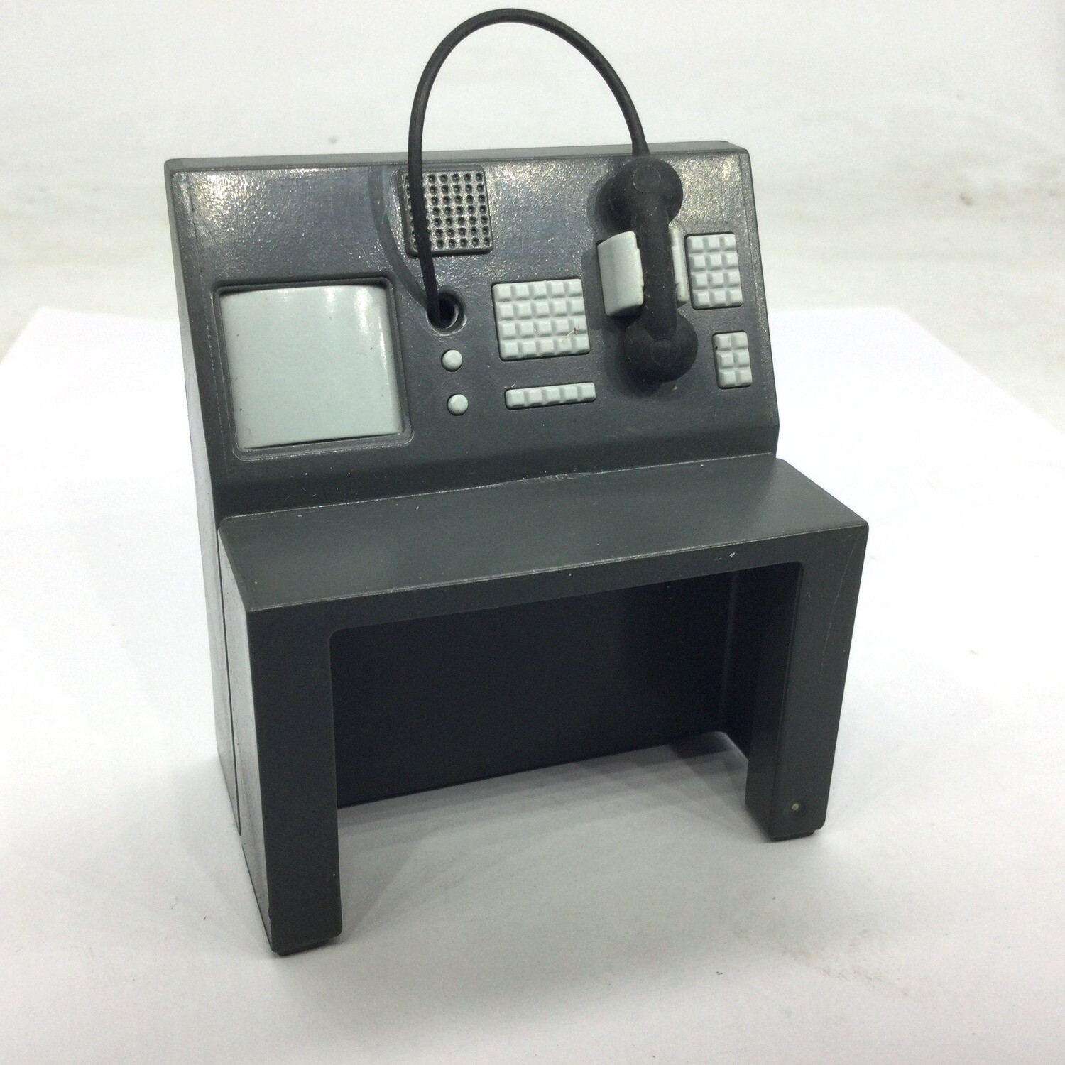 playmobil bureau console police anthracite