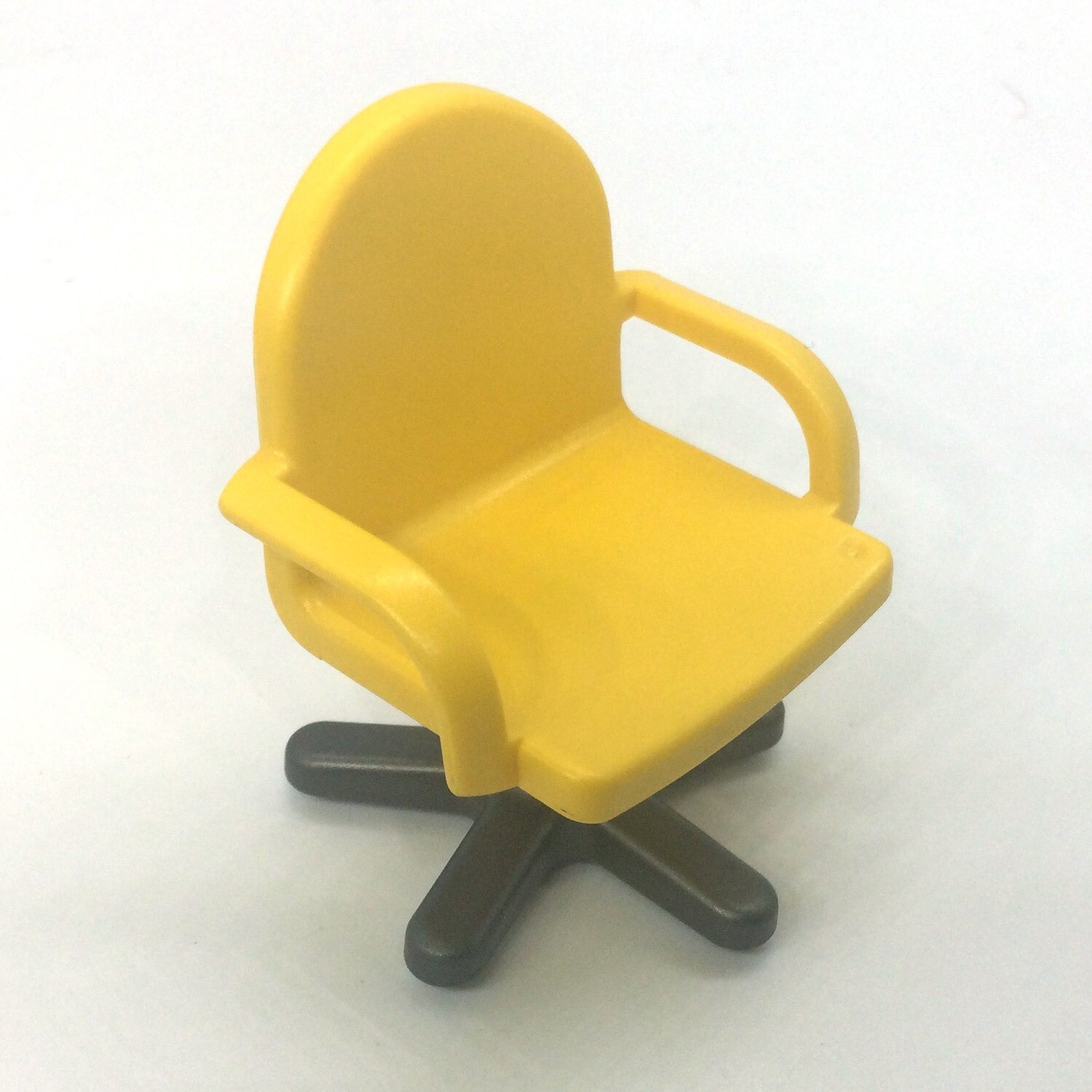 playmobil chaise de bureau jaune tournante