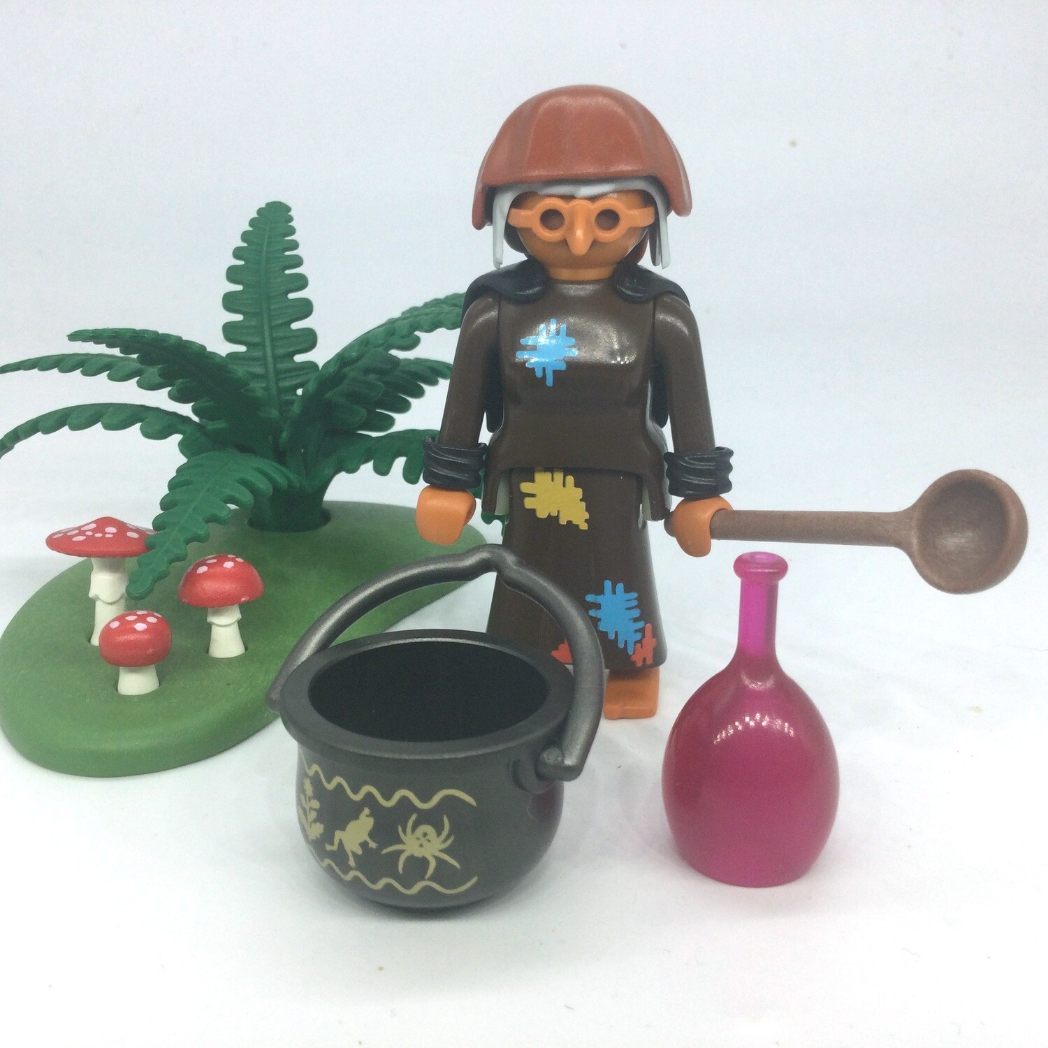 playmobil sorcière au chaudron