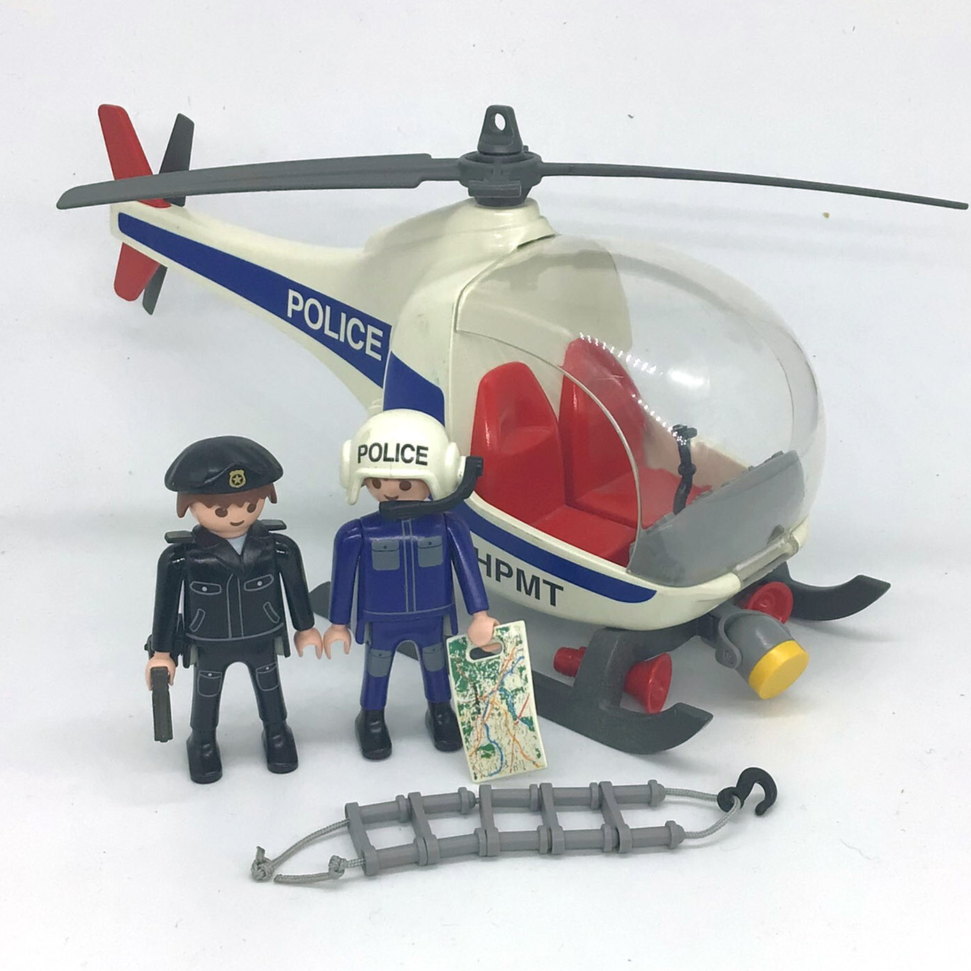 Playmobil hélico hélicoptère de police