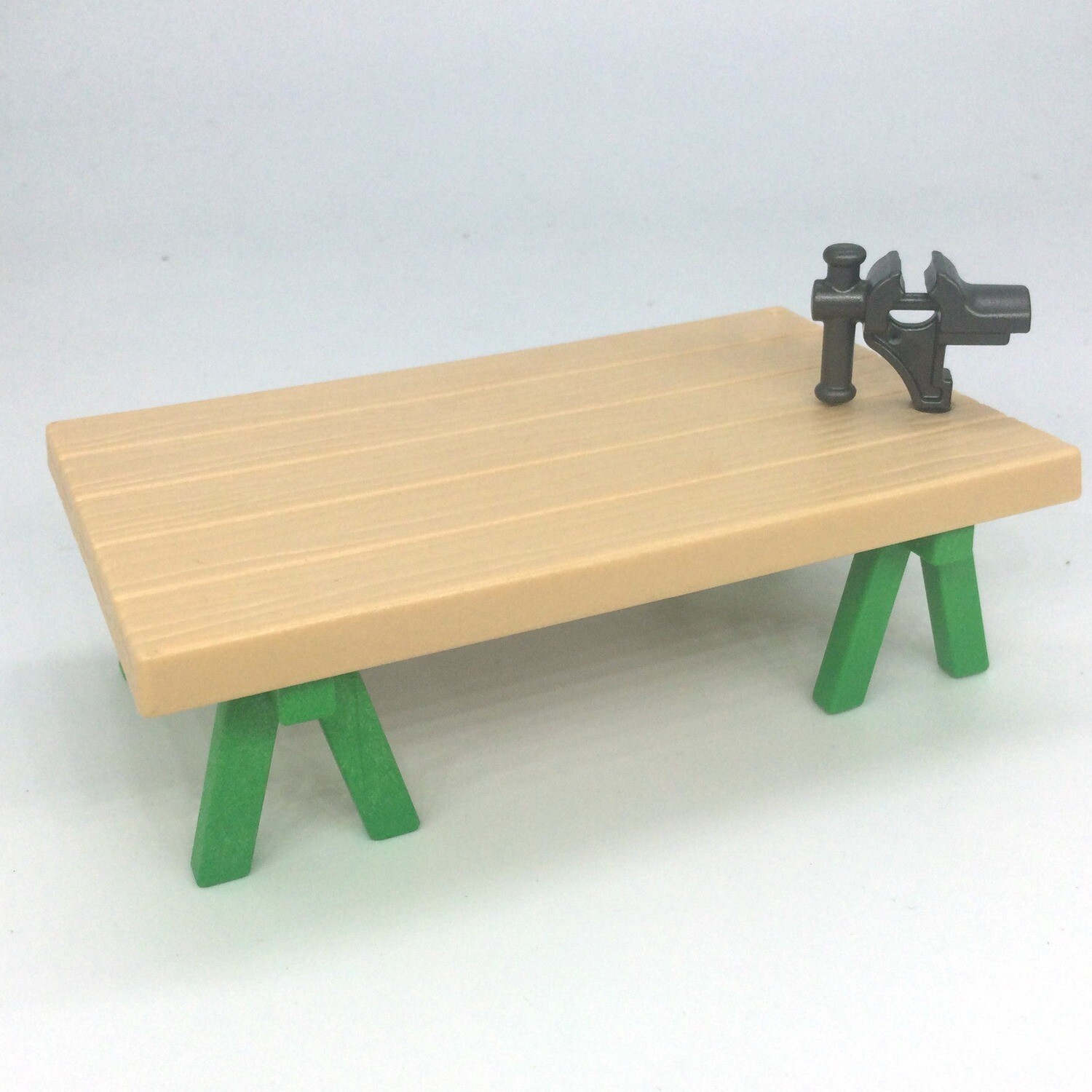 playmobil table sur treteau atelier