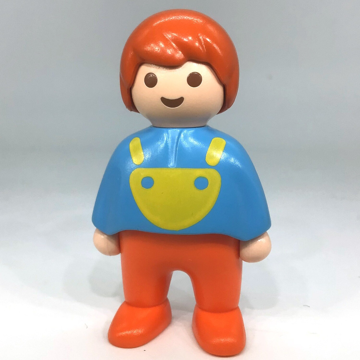 Playmobil 123 enfant bleu orange