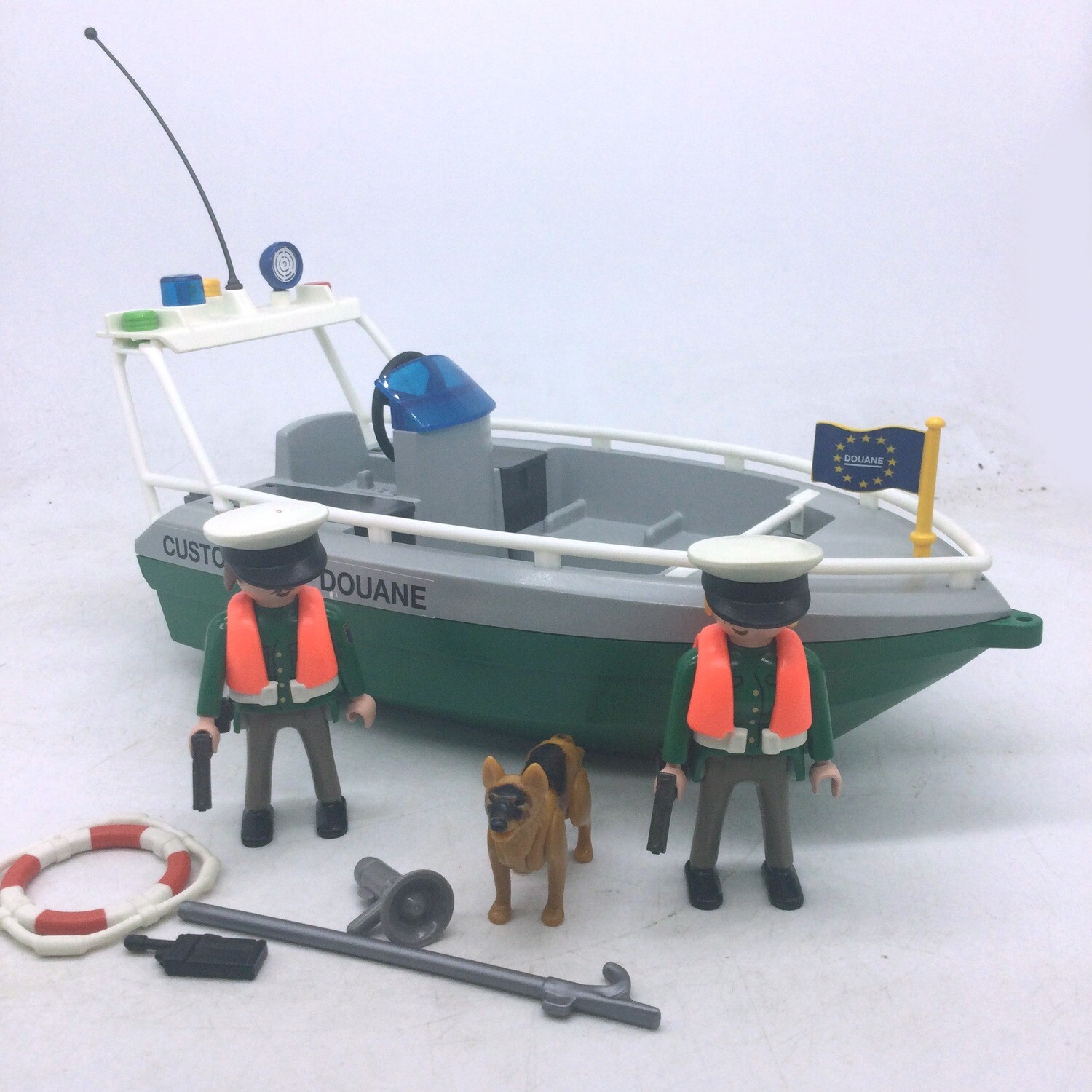 Playmobil bateau de police des douanes