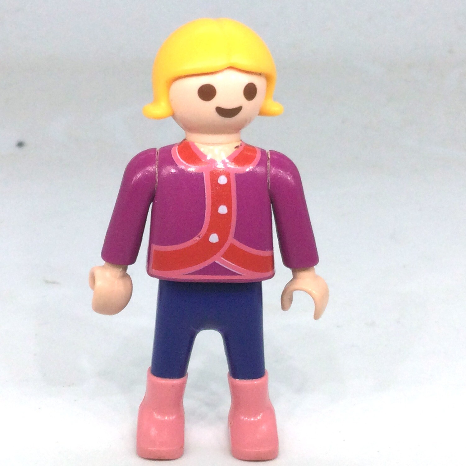 playmobil fillette vareuse croisée violette