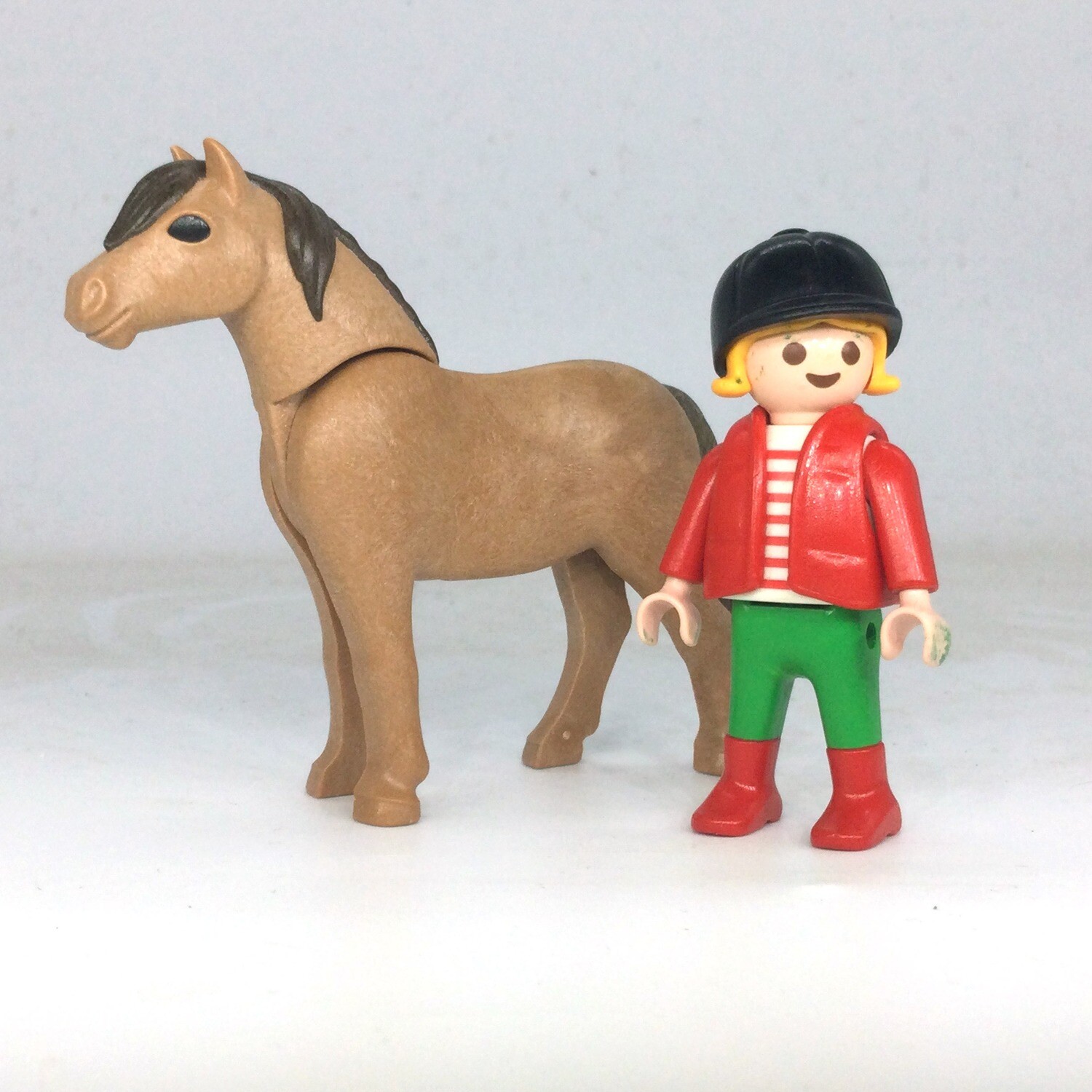 playmobil enfant et poney