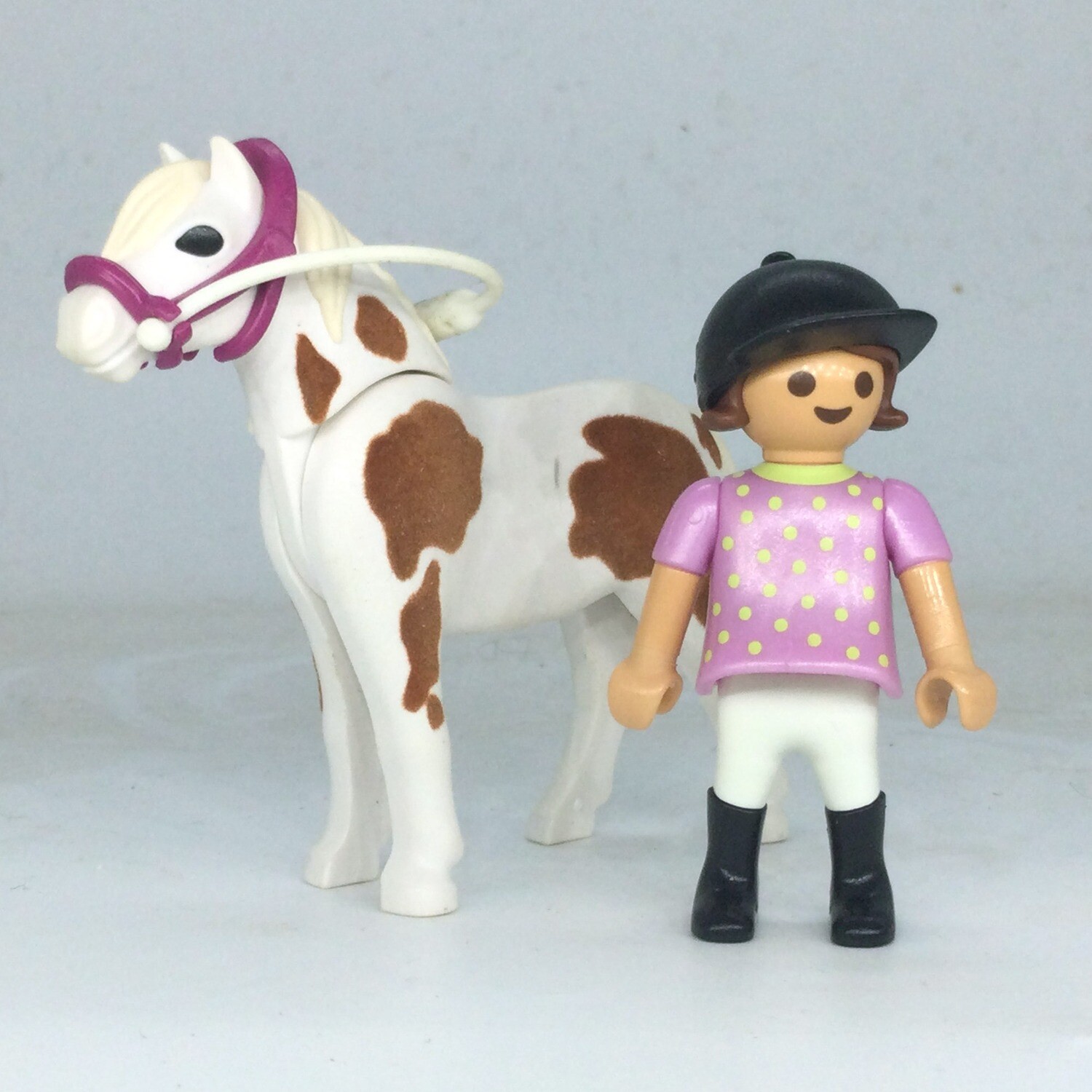 playmobil enfant et poney