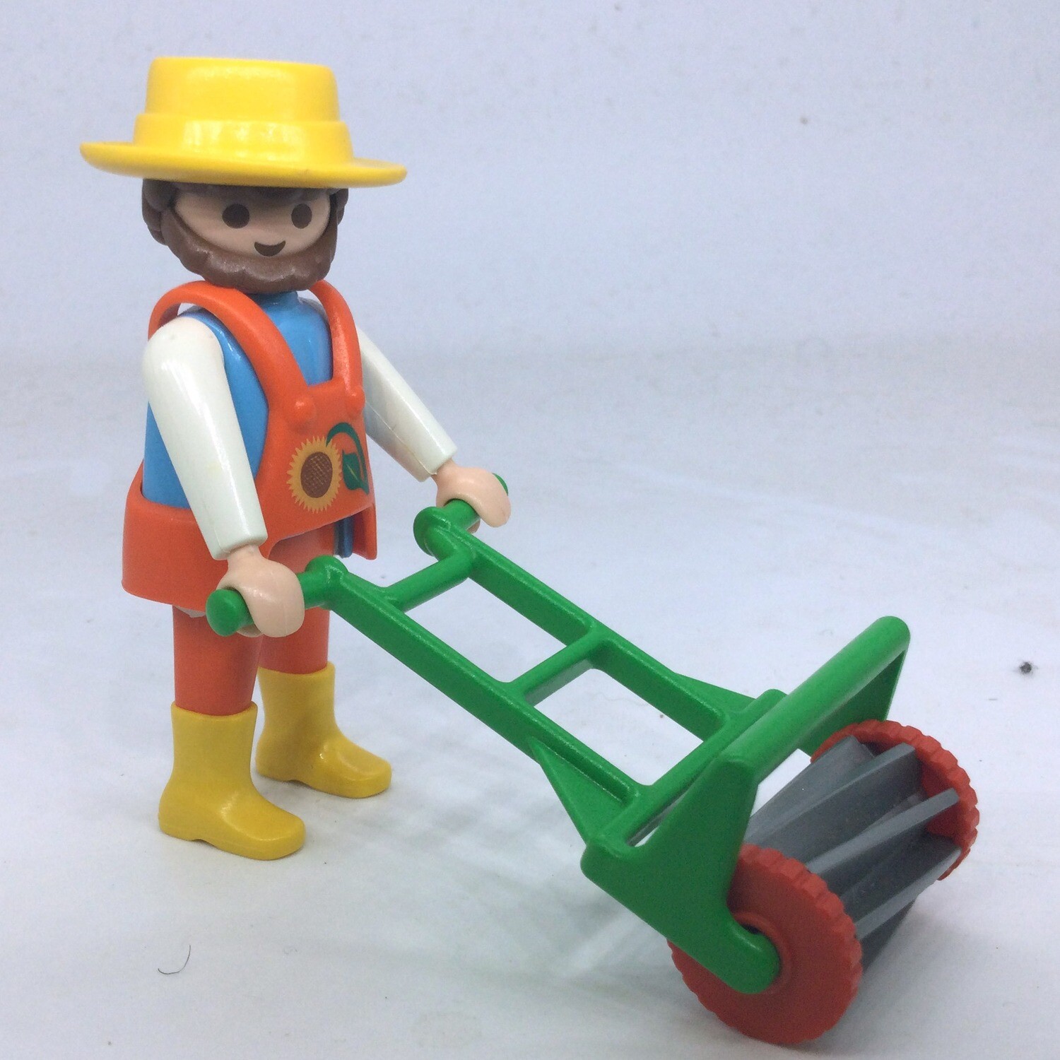 Playmobil jardinier avec tondeuse