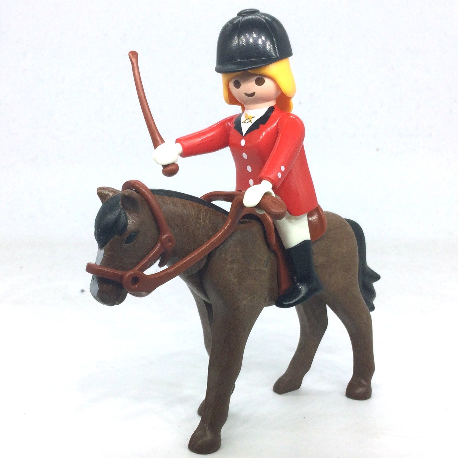 playmobil cavalière concours hippique
