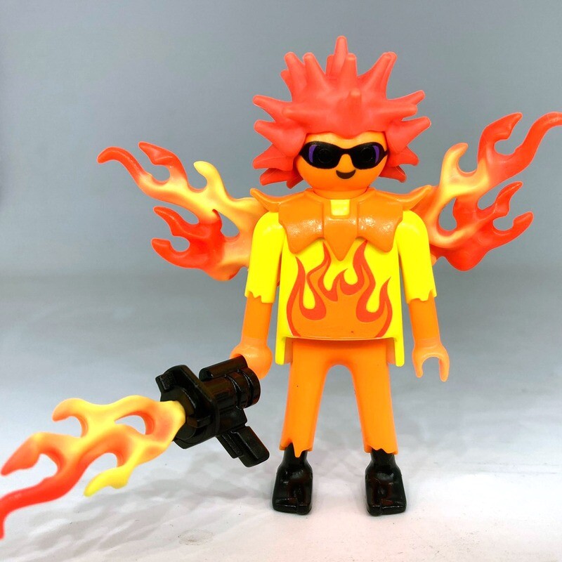 playmobil démon en feu