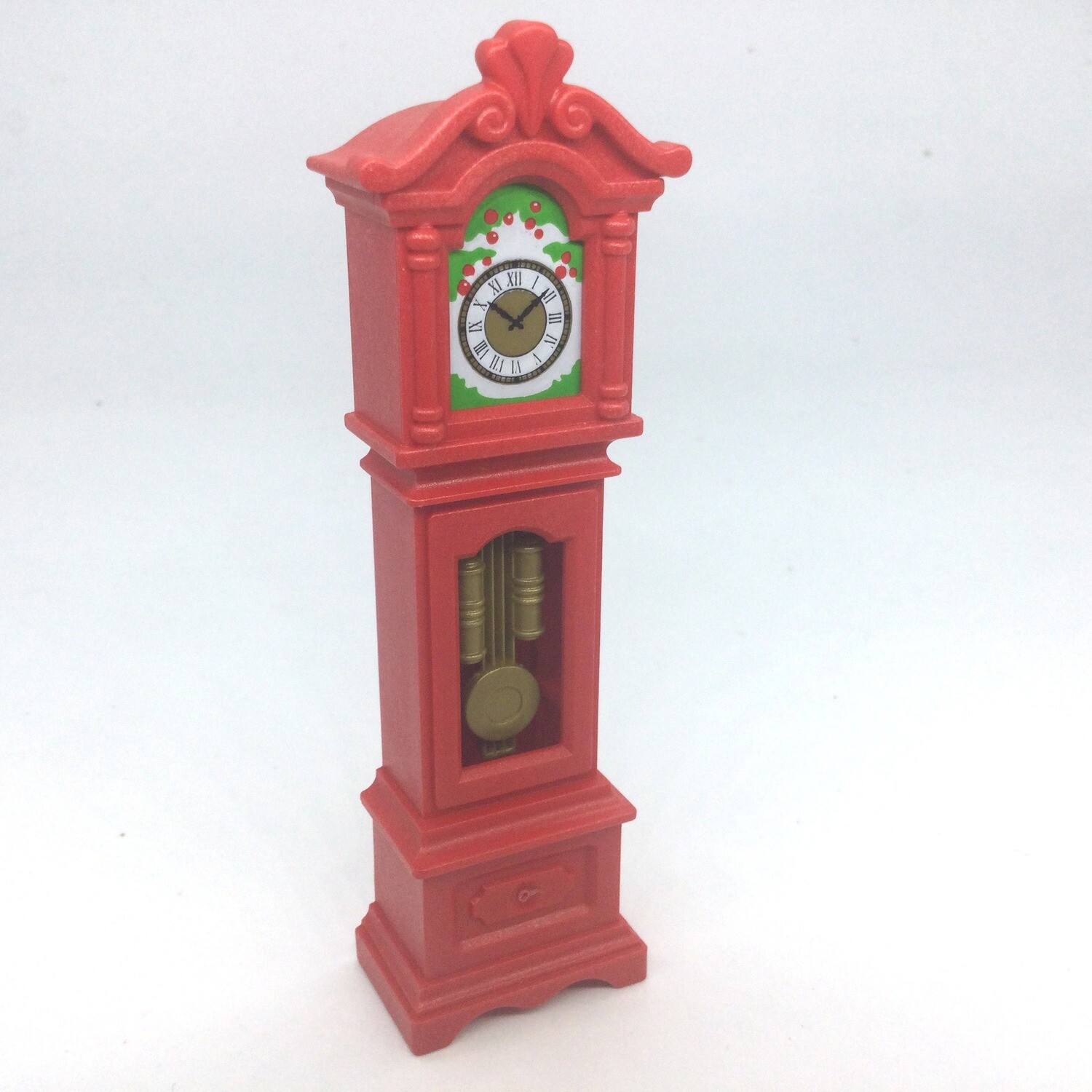 playmobil horloge rustique rouge