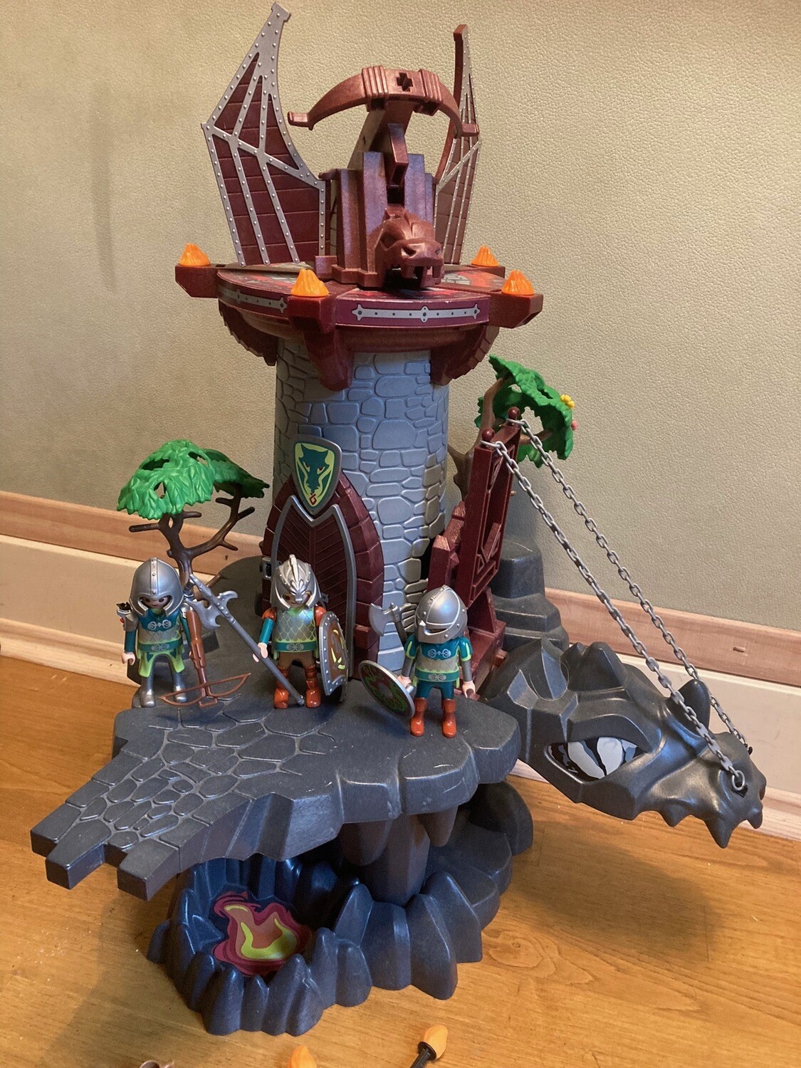 playmobil tour château dongeon des elfes