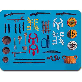playmobil accessoires indiens en sachet neuf