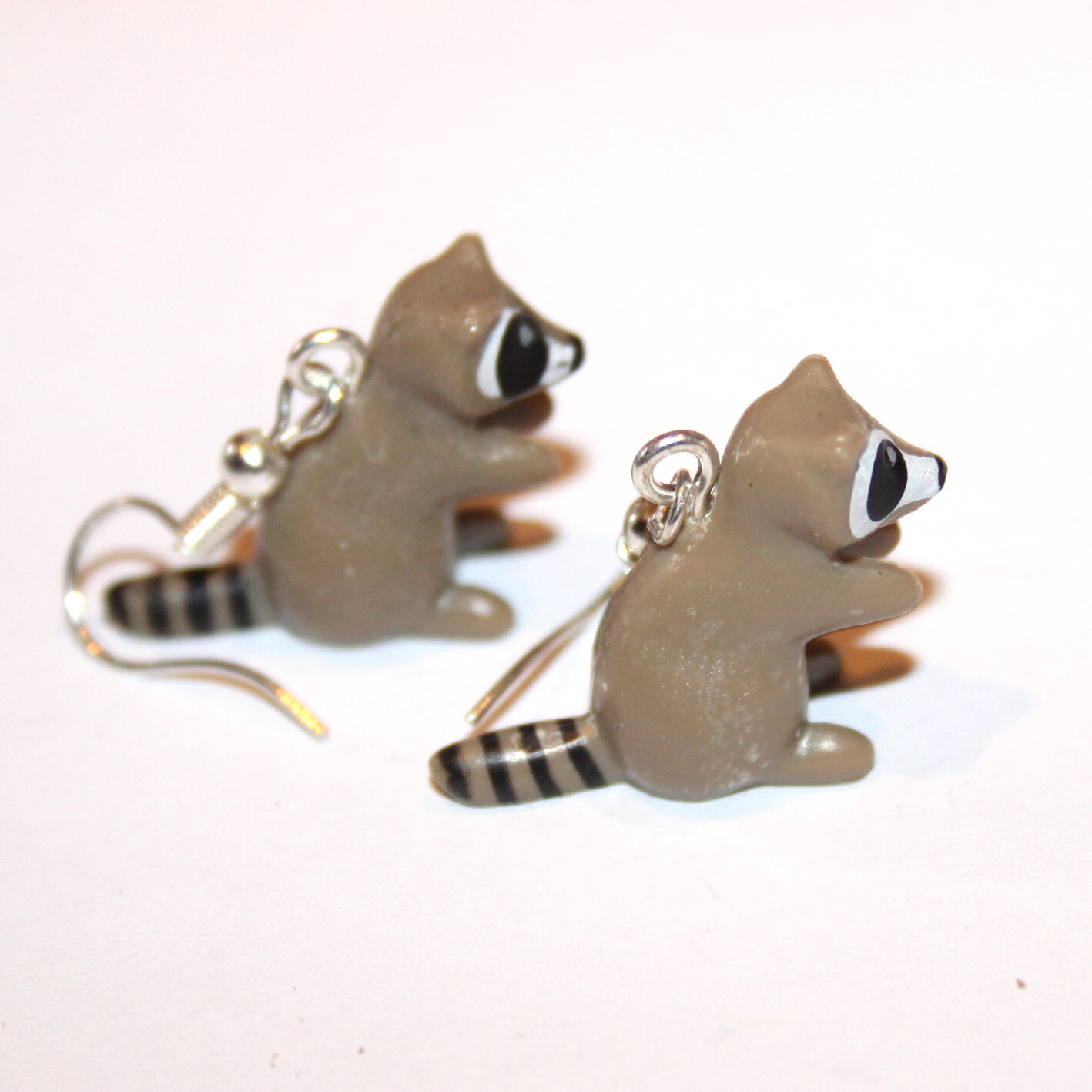 playmobil création boucles d'oreille bébé raton laveur