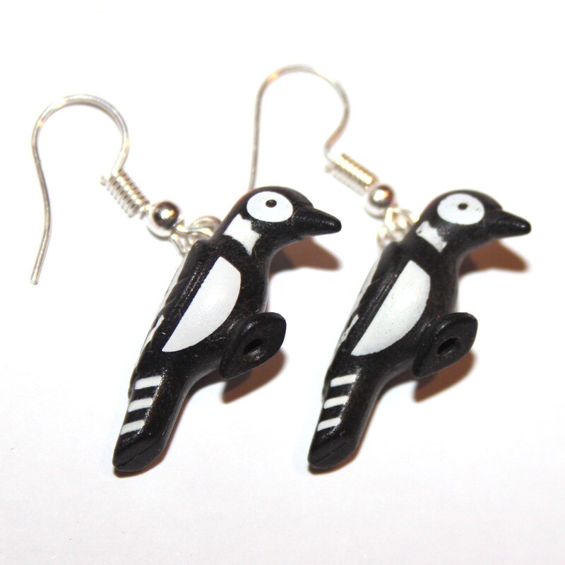playmobil création boucles d'oreille piverts