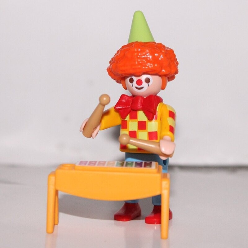 Playmobil enfant clown xylophone