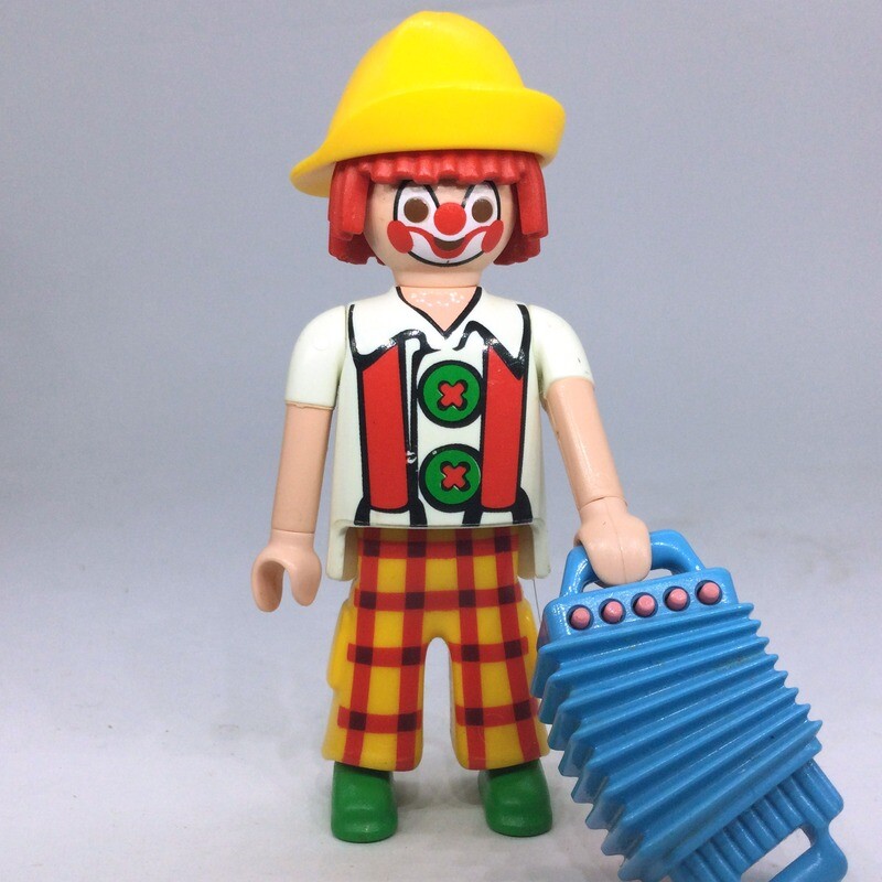 playmobil clown et accordeon