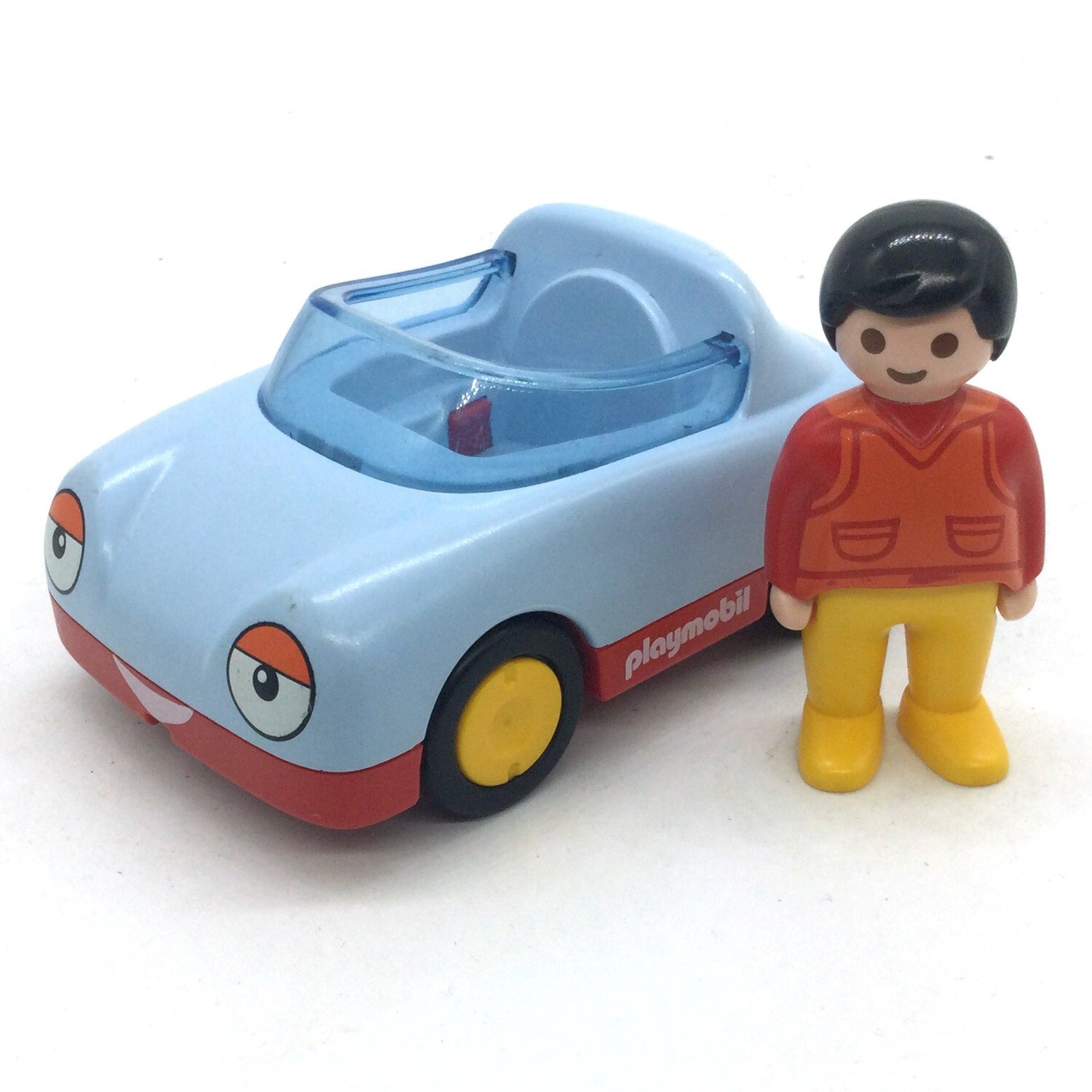 playmobil 1-2-3 voiture bleue